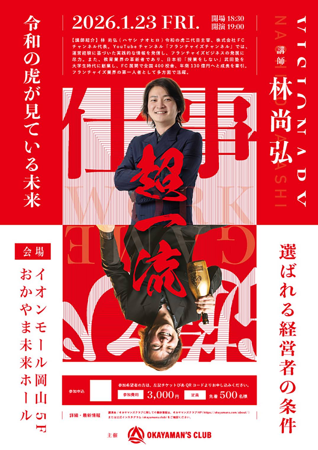 オカヤマンズ大型例会 -講師　林 尚弘